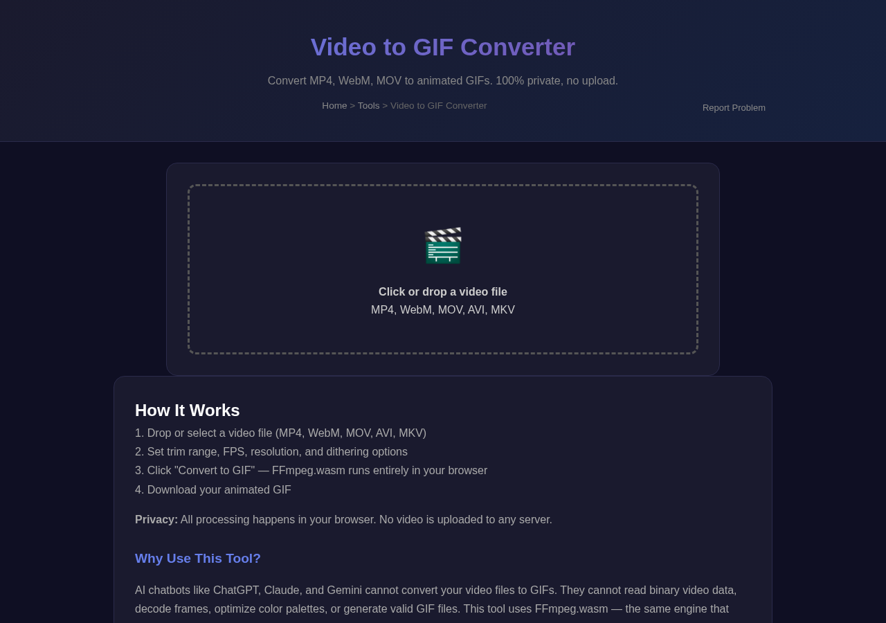 Video To Gif — Free Online Tool