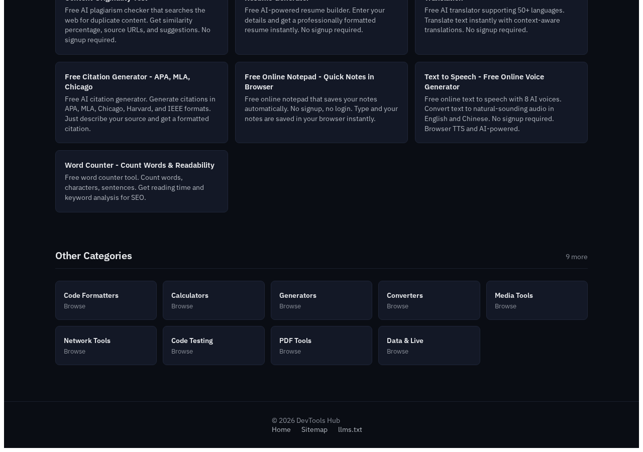 Ai Language tool interface