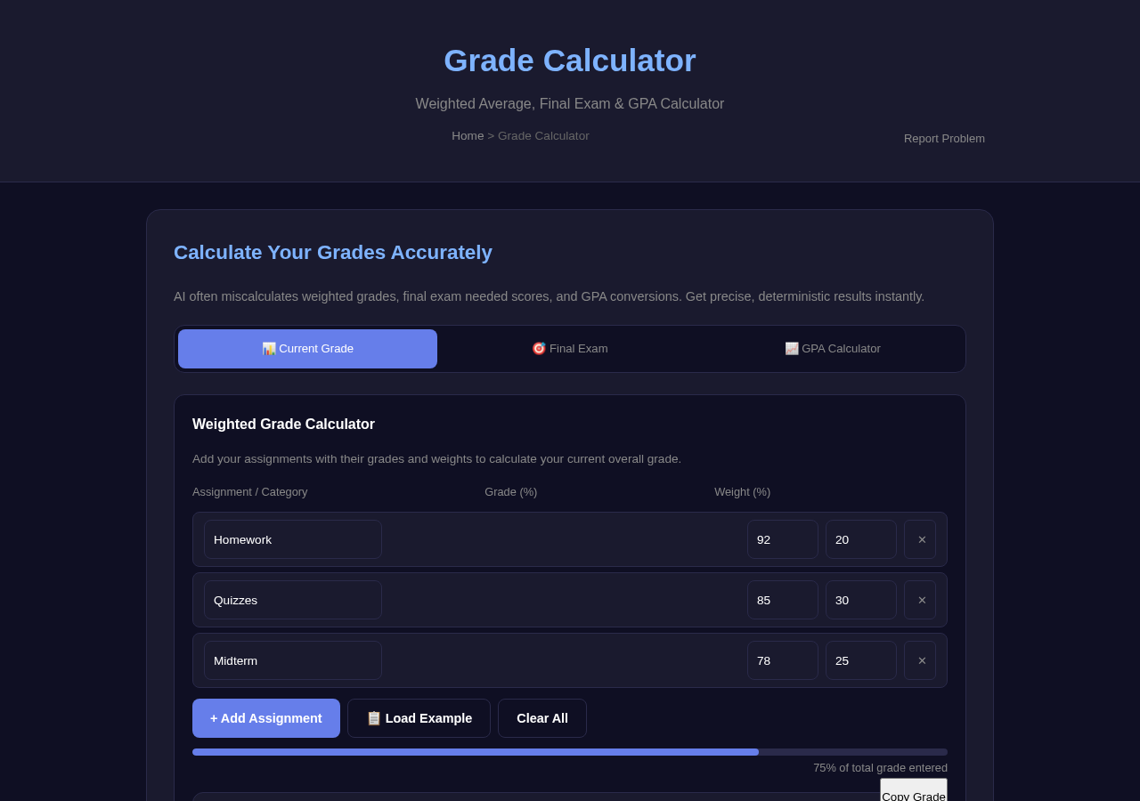 Free Online Calculator — Simple & Fast