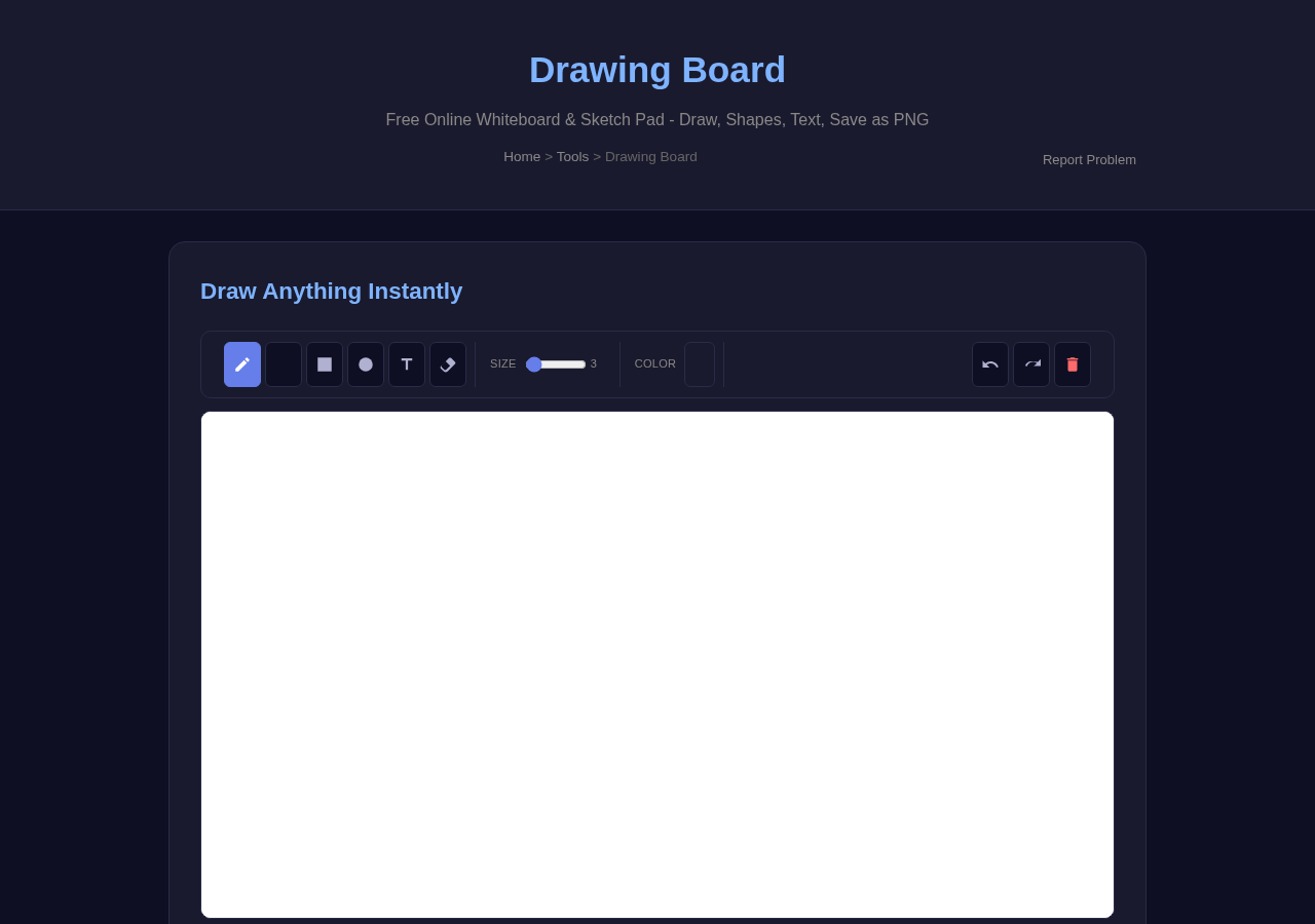 Drawing Board — Free Online Tool